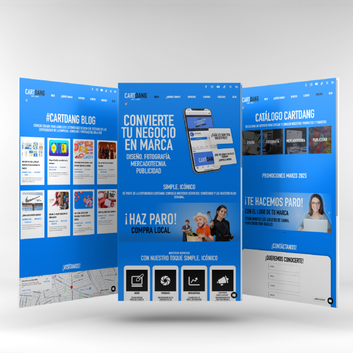 Cartdang mockup